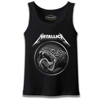 Metallica - Yılan Siyah Erkek Atlet