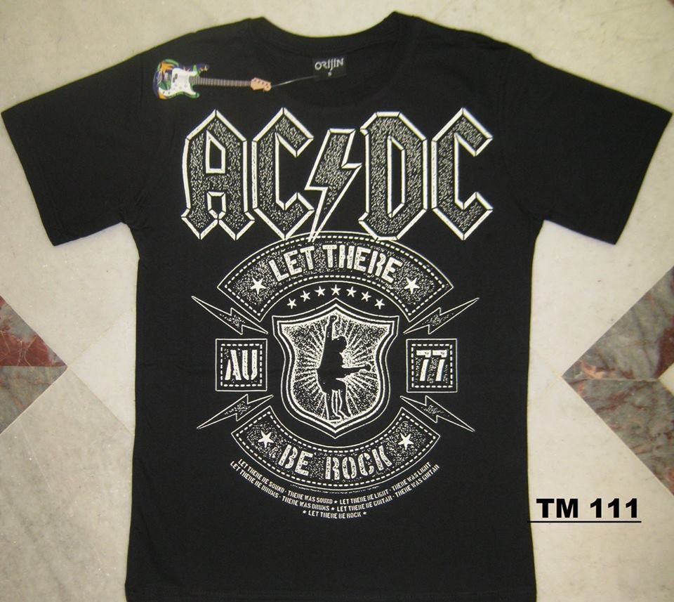 AC/DC Tişört-Let There Be Rock L