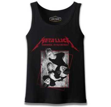 Metallica - Grup Elemanları High Siyah Erkek Atlet