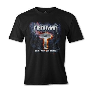 Manowar - The Lord of Steel Siyah Erkek Tişört 2XL