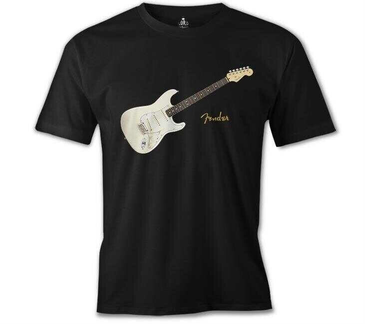 Fender W Siyah Erkek Tişört L