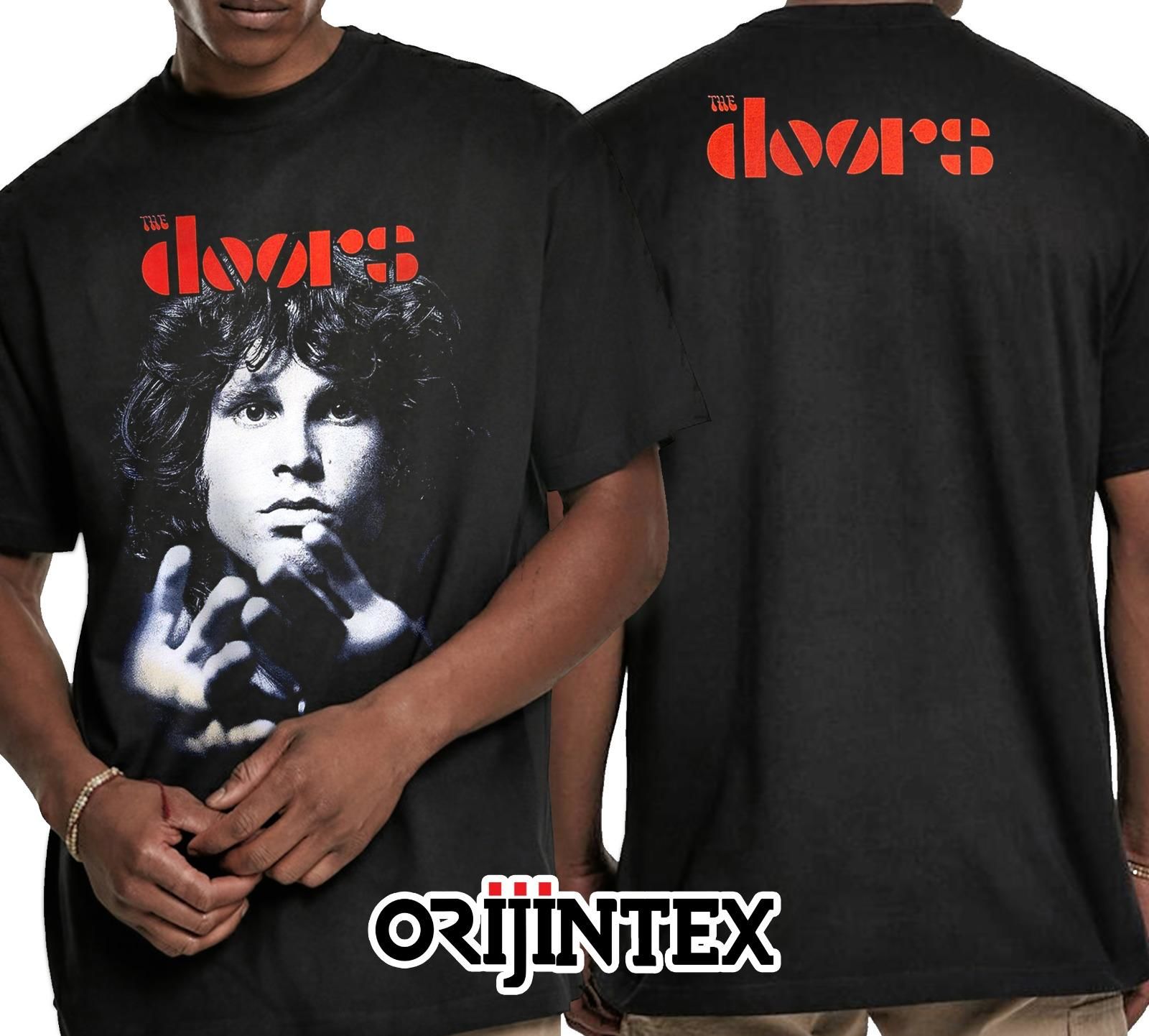 The Doors Siyah Erkek Tişört XL