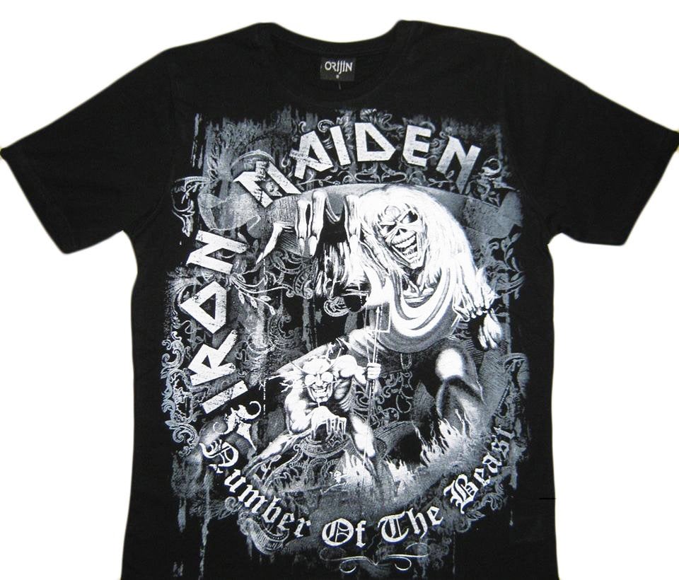Iron Maiden Siyah Erkek Tişört(4) XL