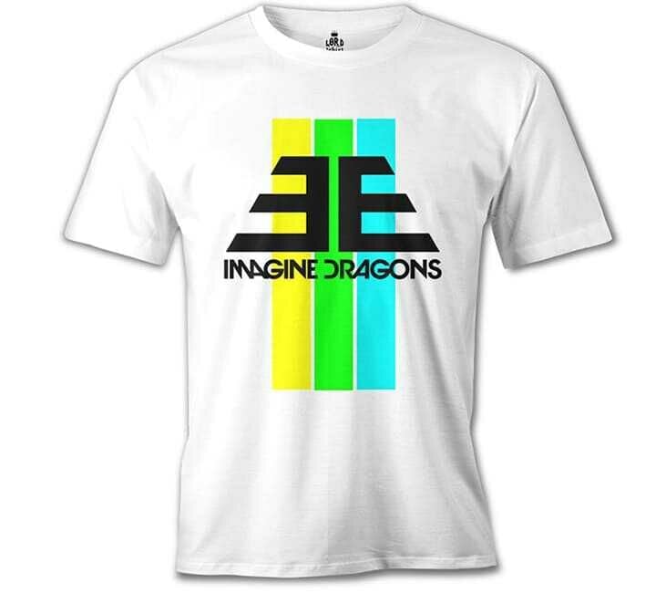 Imagine Dragons - EE Beyaz Erkek Tişört XL