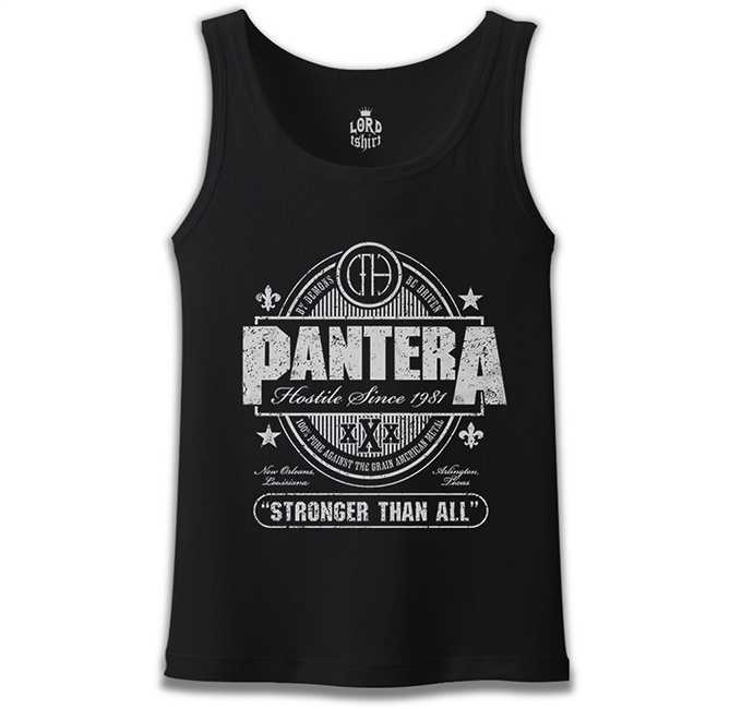 Pantera - Stronger than All Siyah Erkek Atlet