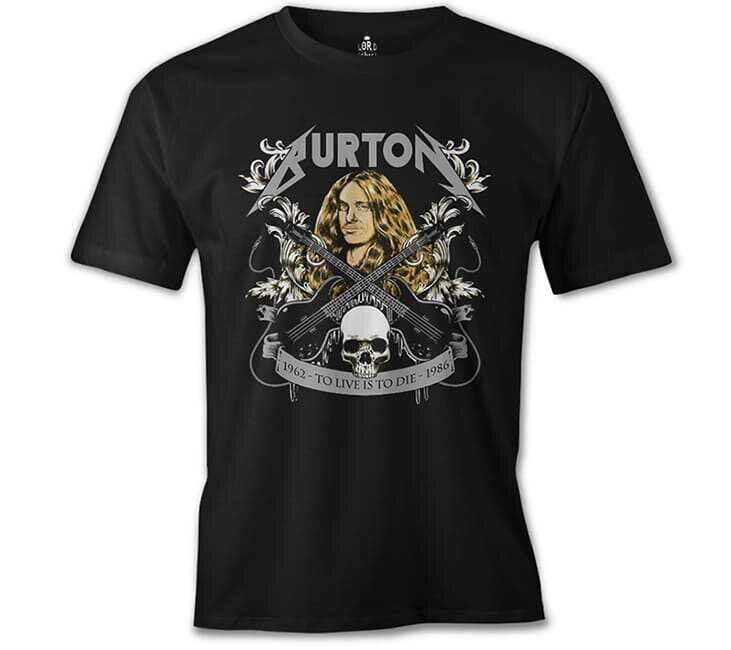 Cliff Burton - To Live Is To Die Tişört XL