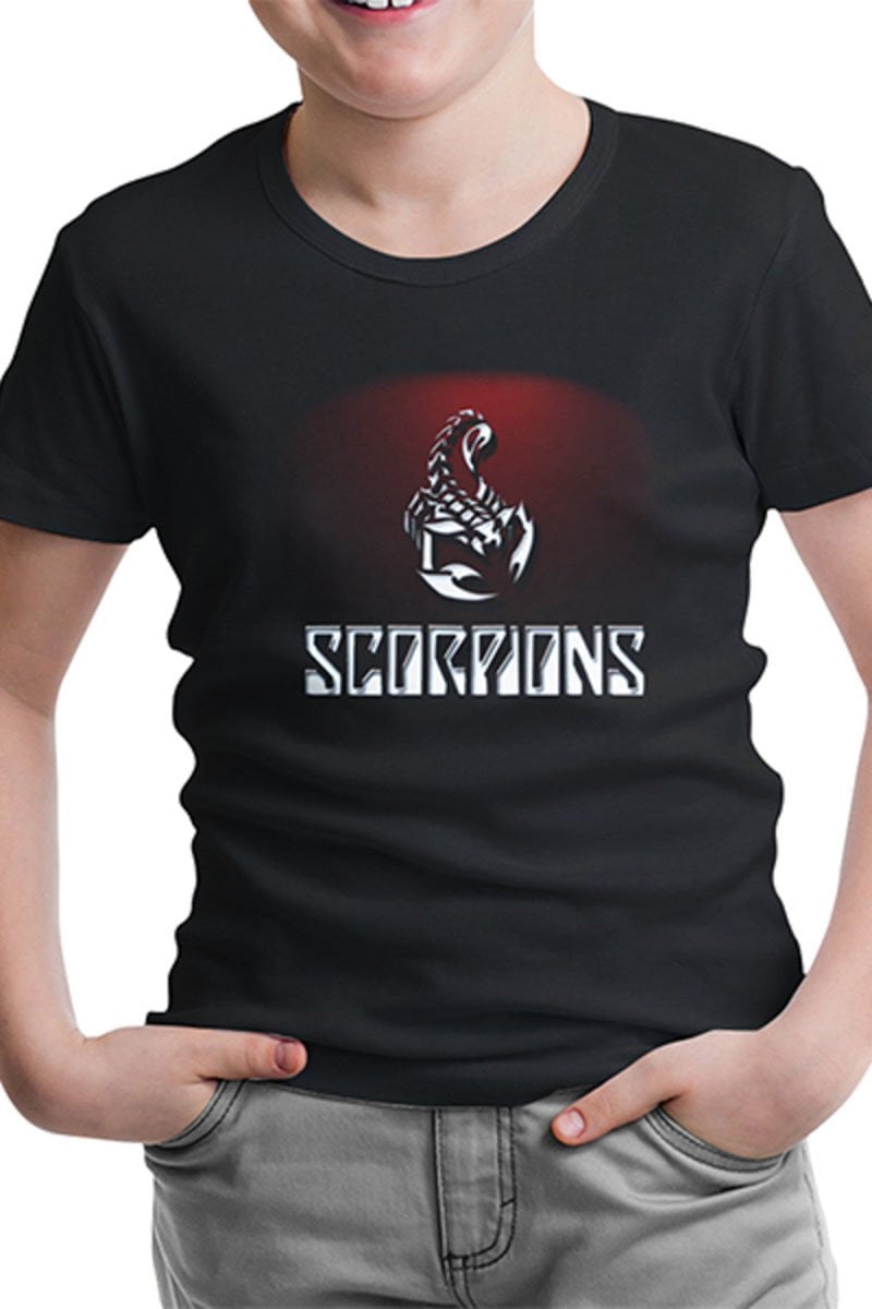 Scorpions - Red Poison Çocuk Tişört 12
