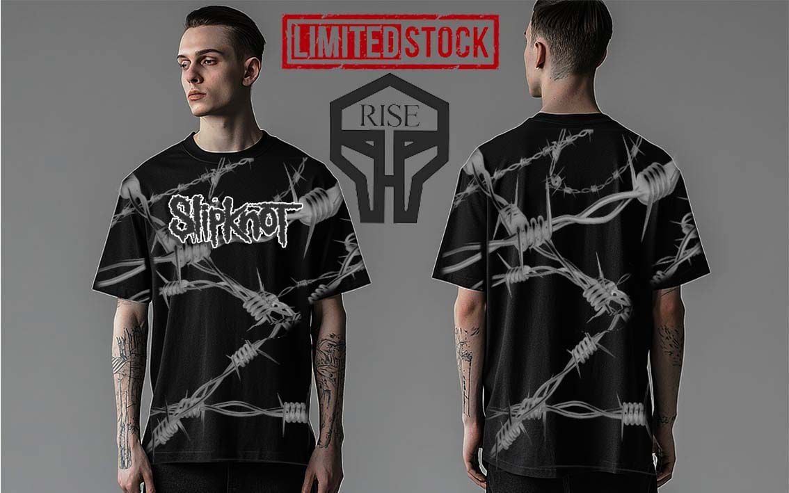 Slipknot All Over Tişört XL