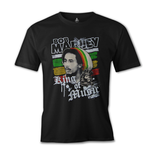 Bob Marley Tişört - King of Music XL