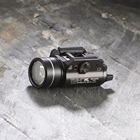 Streamlight 69260 TLR-1 HL Weapon Mount Tactical Flashlight Light 800 Lumens with Strob