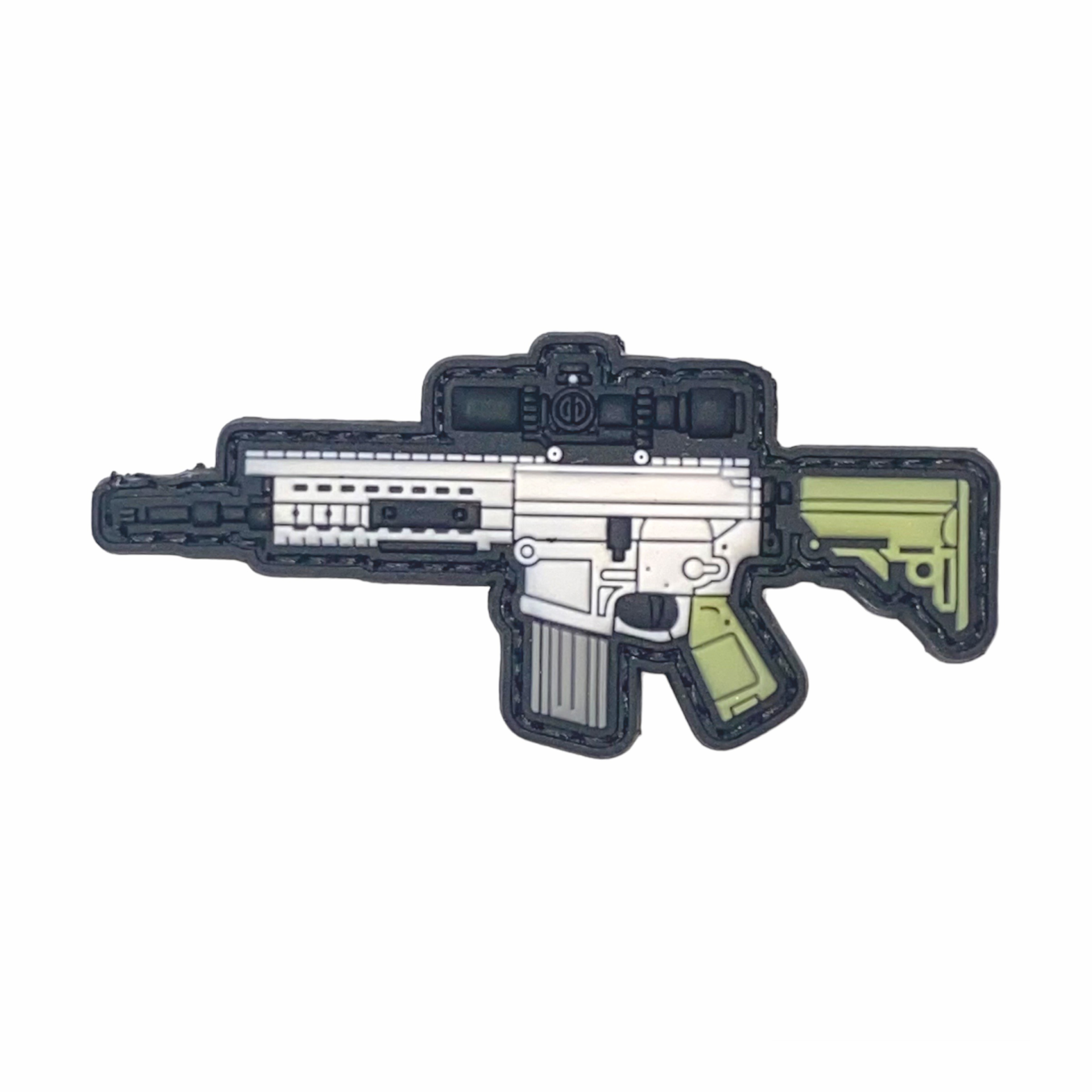 SR25 AR15 3D Silikon Patch