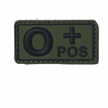 Mil-Tec® Askeri Kan Grubu Armalı Patch - 0 Rh+