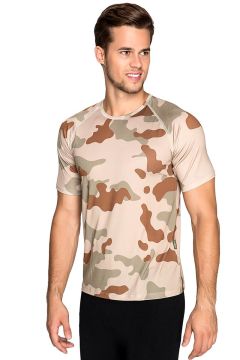 TF Army Micro T-shirt Dijital Kahve
