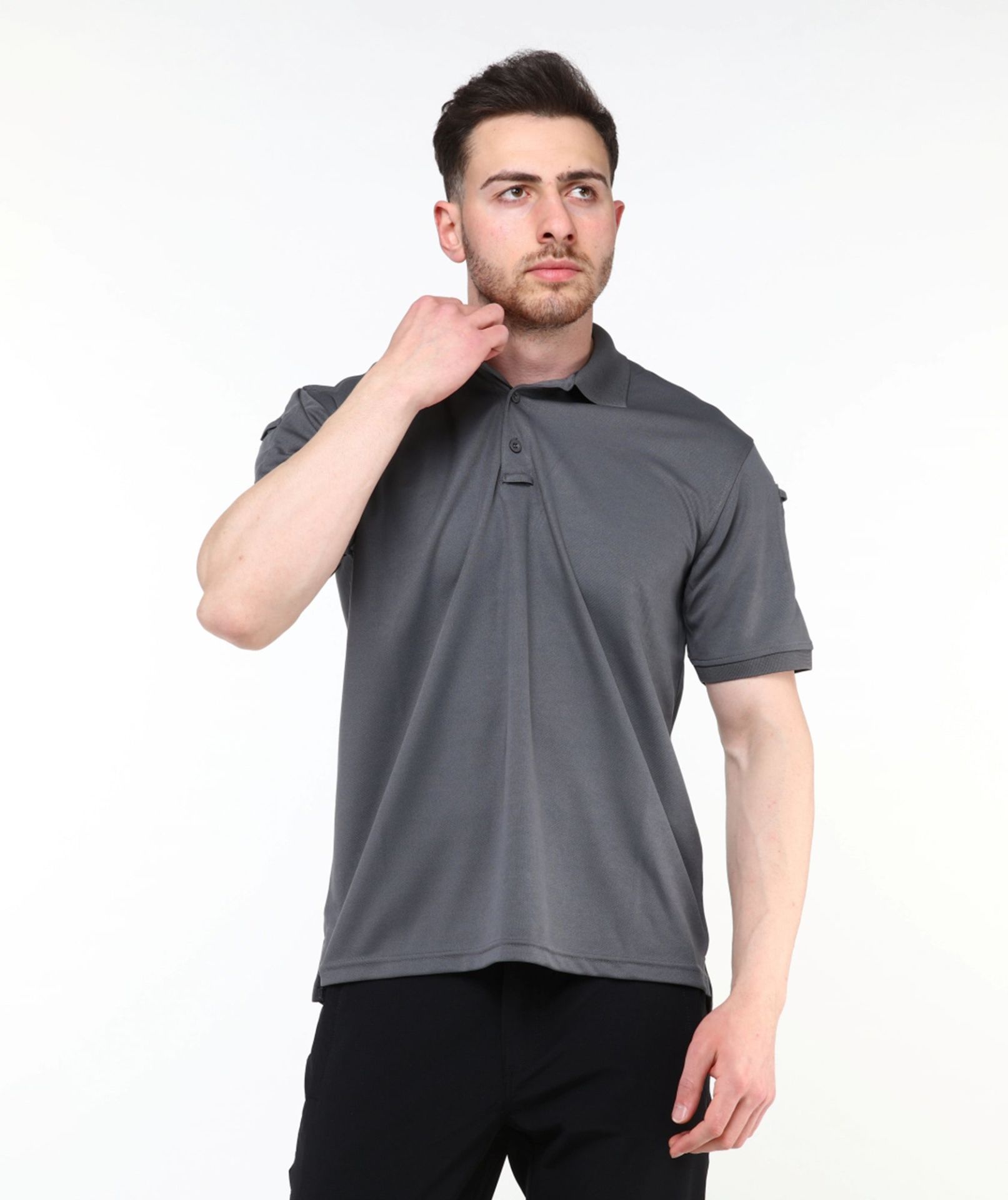 North Mountain Tactical Polo Yaka T-Shirt Urban/Antrasit