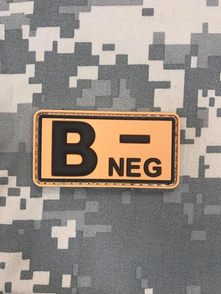 Kan Grubu Silikon Patch B RH-