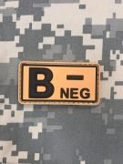 Kan Grubu Silikon Patch B RH-