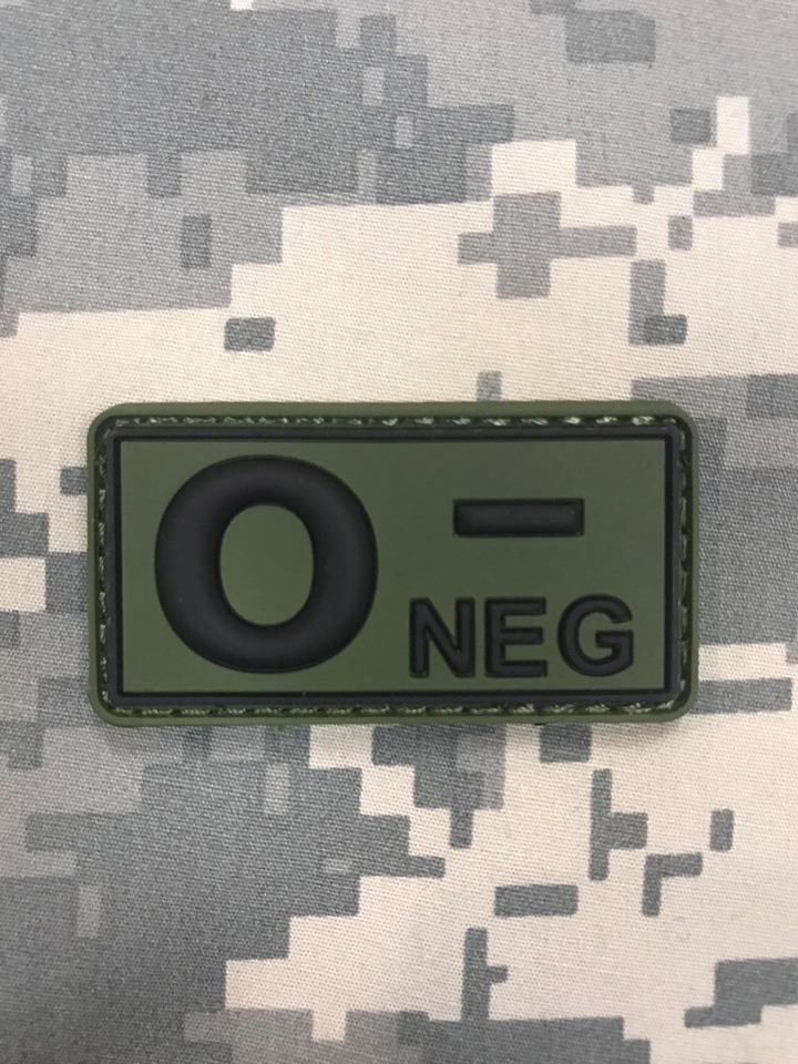 Kan Grubu Silikon Patch 0 RH-