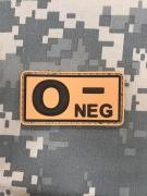 Kan Grubu Silikon Patch 0 RH-