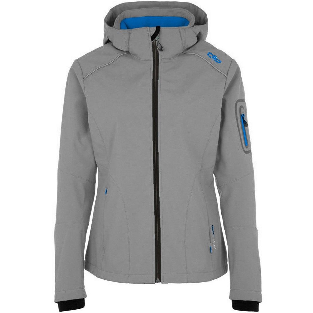 CMP Zip Hood Kadın Softshell Outdoor Mont - 3A05396-U885