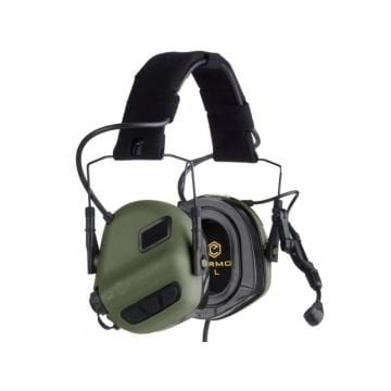 Earmor Mikrofonlu Aktif Koruma Atış Kulaklığı M32 Plus Yeşil