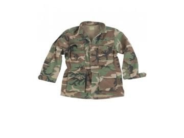 Mil-tec Woodland Taşlanmış Kamuflaj Gömlek 11822020