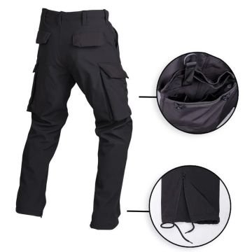 Mil-Tec® Softshell Hose Siyah Pantolon