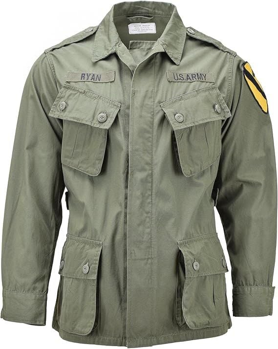 Mil-Tec US Jungle Jacket M64 Vietnam zeytin yeşili