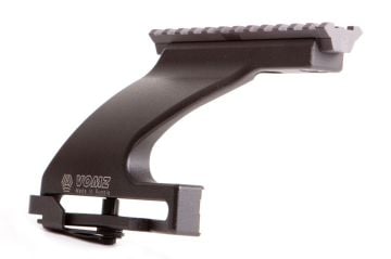 AK, SKS, Saiga'dan Weaver Mount'a Alçak Profilli Adaptör. Eloksallı Alüminyum.