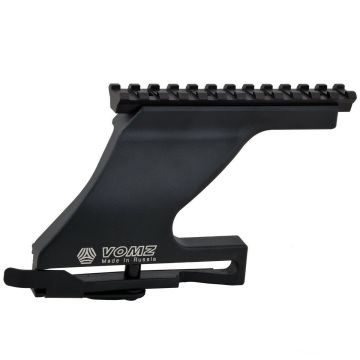 AK, SKS, Saiga'dan Weaver Mount'a Alçak Profilli Adaptör. Eloksallı Alüminyum.