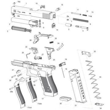 GLOCK TETİK MUHAFAZASI PİMİ