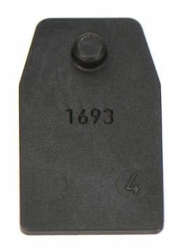 Glock Factory Şarjör Eklentisi 9mm, Kare Çentikli Yeni Stil Şarjörler