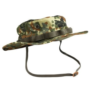 Mil-Tec Flecktarn Kamuflaj Su Geçirmez Orman Şapka