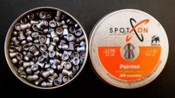 Spoton Pointed 5.5mm 18,5 Gr Havalı Tüfek Saçma