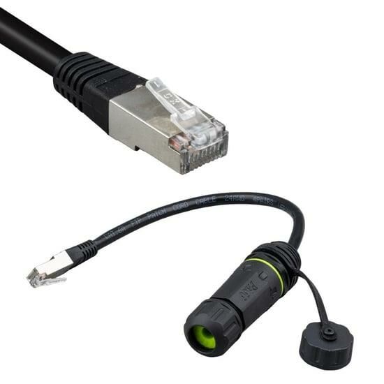 PM-24593 ERKEK - DİŞİ IP68 SU GEÇİRMEZ RJ45 KONNEKTÖR  POWERMASTER