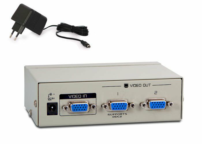 S-LİNE 2 VGA 250Mhz Monitör Splitter