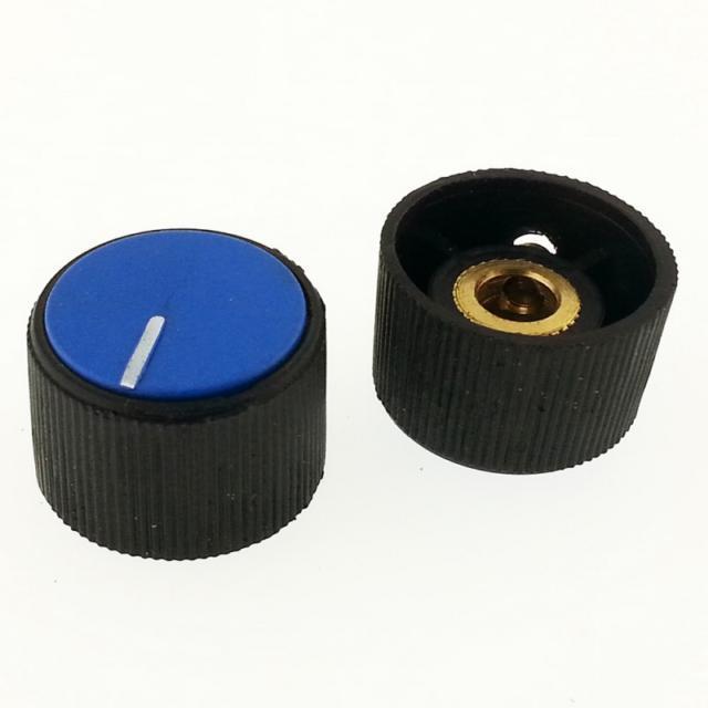 POT DÜĞMESİ KÜÇÜK KAPAKLI MAVİ