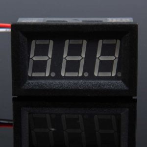 voltmetre digital (0-100v dc ) 48x29x22 ıc-278-2 ekonomik 3 kablolu