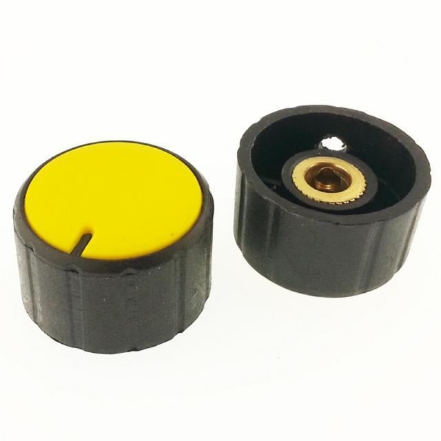 POT DÜĞMESİ ORTA BOY KAPAKLI SARI