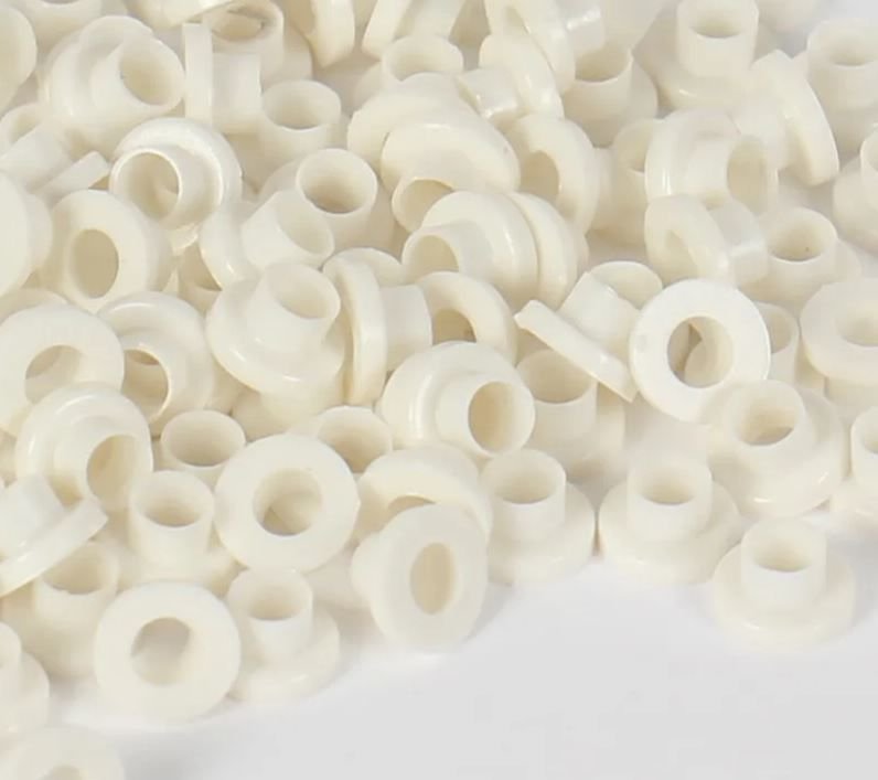 İzolatör Boncuk Plastik Siyah / Beyaz ( To 220 Kılıfa Uygun ) transistör boncuğu