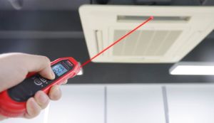 Uni-t Ut 320T 2 si 1 Arada Dijital Termometre -40/+300° Unit UT320T