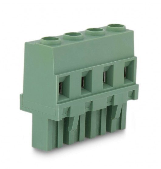 0/4 MR  7,62mm DİŞİ 4LÜ DİK YEŞİL  Klemens SBDK 7,62-DD/4 11754 MR