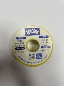 KURTEL 100GR 0,75mm  Sn60/Pb40 LEHİM TELİ