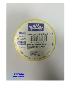 KURTEL 500GR 2mm  Sn60/Pb40 LEHİM TELİ