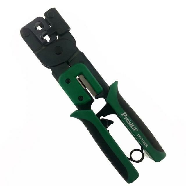 Proskit CP-376ER 6p 8p / Rj11 Rj12 Rj45 Plug Konnektör Kablo Sıkma Pensesi