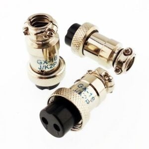 Mike Konnektör 2 Pin Dişi Kablo Tip GX16-2P 16mm