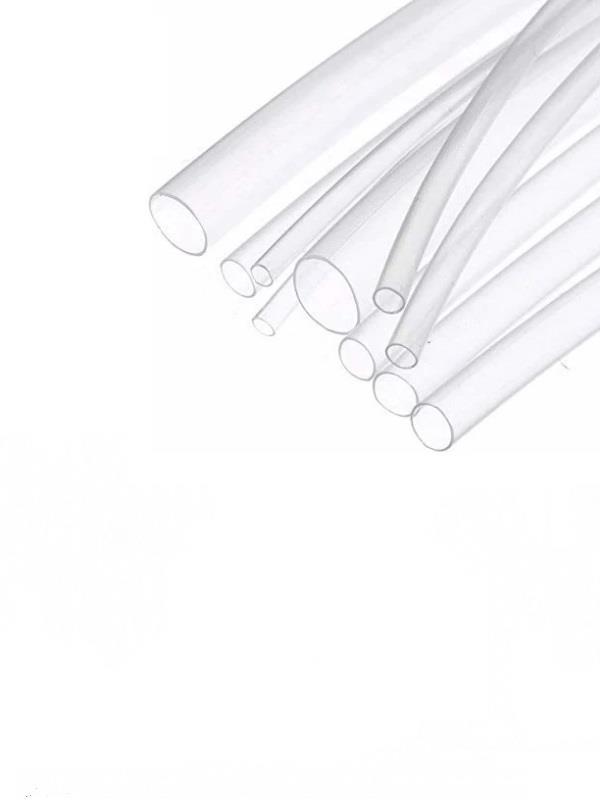 Woer Makaron 6,4 mm Şeffaf (1 Metre)