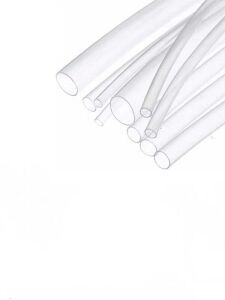 Woer Makaron 6,4 mm Şeffaf (1 Metre)