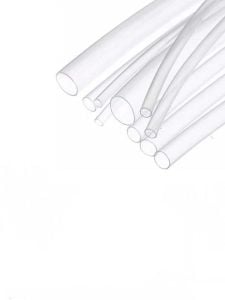 Woer Makaron 6,4 mm Şeffaf (1 Metre)