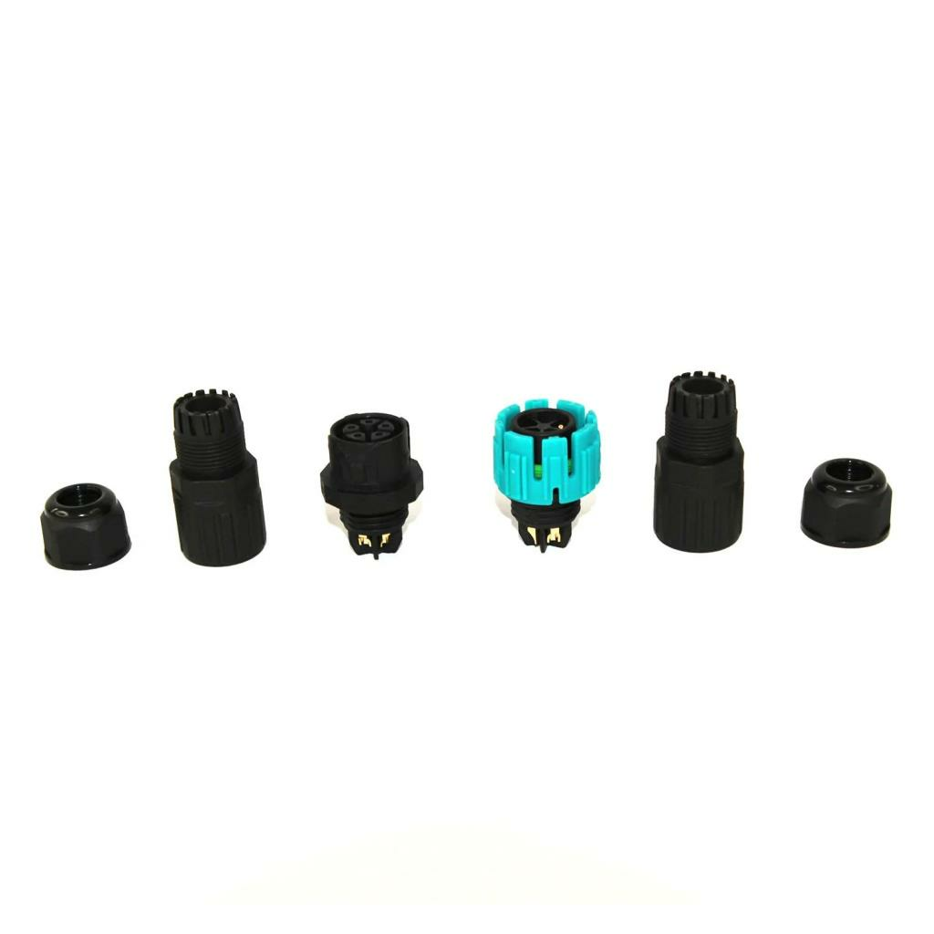 WPI-M19-MF-05M16 IP68 5 PİN ERKEK-DİŞİ KABLO BİRLEŞTİRME KONNEKTRÖRÜ(TTF)