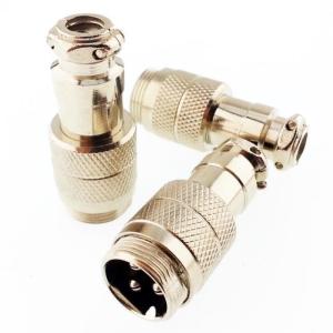 Mike Konnektör 3 Pin Erkek Ara Kablo Tip GX16-3P 16mm